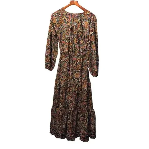 Anthropologie Boemo Maxi Dress  Hippy Boho M - Picture 6 of 7
